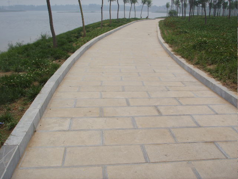 公園-青石板材荔枝面(圖1) 公園-青石板材荔枝面